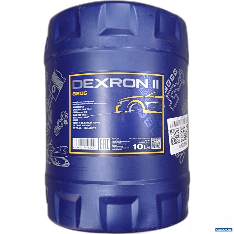 Artikel Nr. 985482: MANNOL Automatic ATF Dexron II 8205, 10L