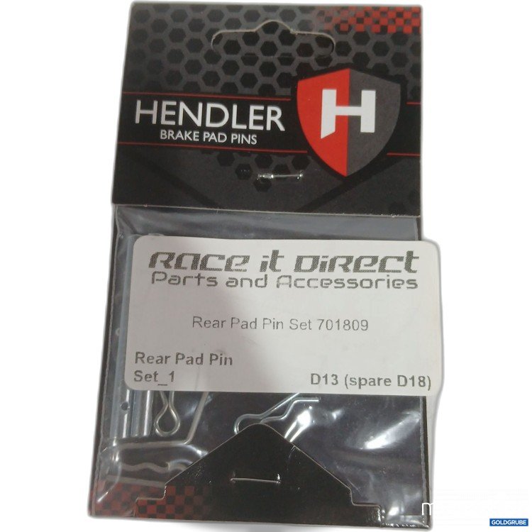 Artikel Nr. 989482 Artikel Nr. 989482: Hendler Rear Pad Pin Set 701809