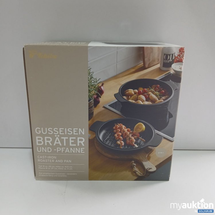 Artikel Nr. 812483 Artikel Nr. 812483: Tchibo Gusseisen Bräter und Pfanne