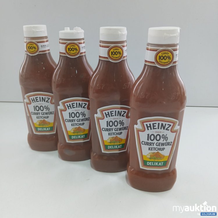 Artikel Nr. 815483 Artikel Nr. 815483: Heinz Curry Gewürz Ketchup 4x650g