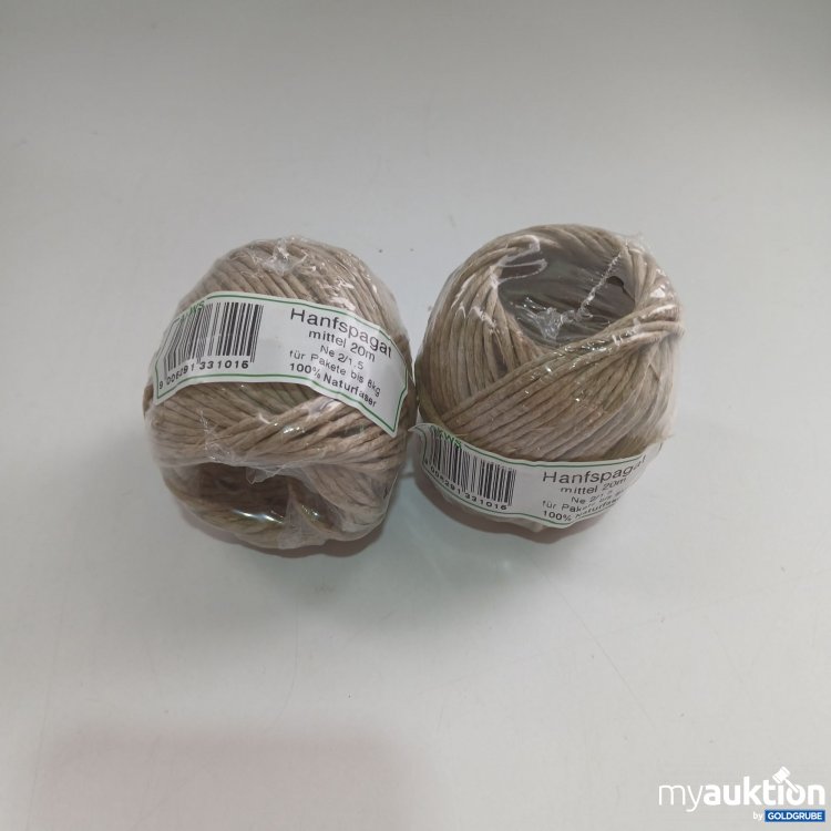 Artikel Nr. 831483: Akws Hanfspagat Mittel 2x 20m 
