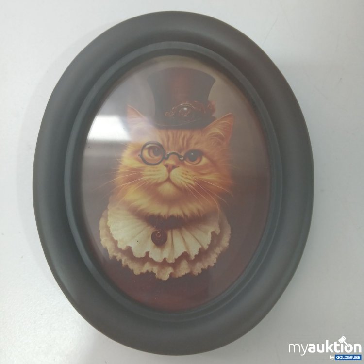 Artikel Nr. 873483: Oval picture Cat Model:Photoframe