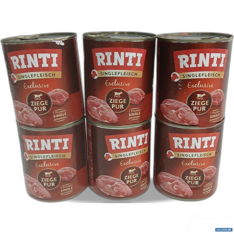 Artikel Nr. 885483: Rinti Singlefleisch Ziege Pur je 800g