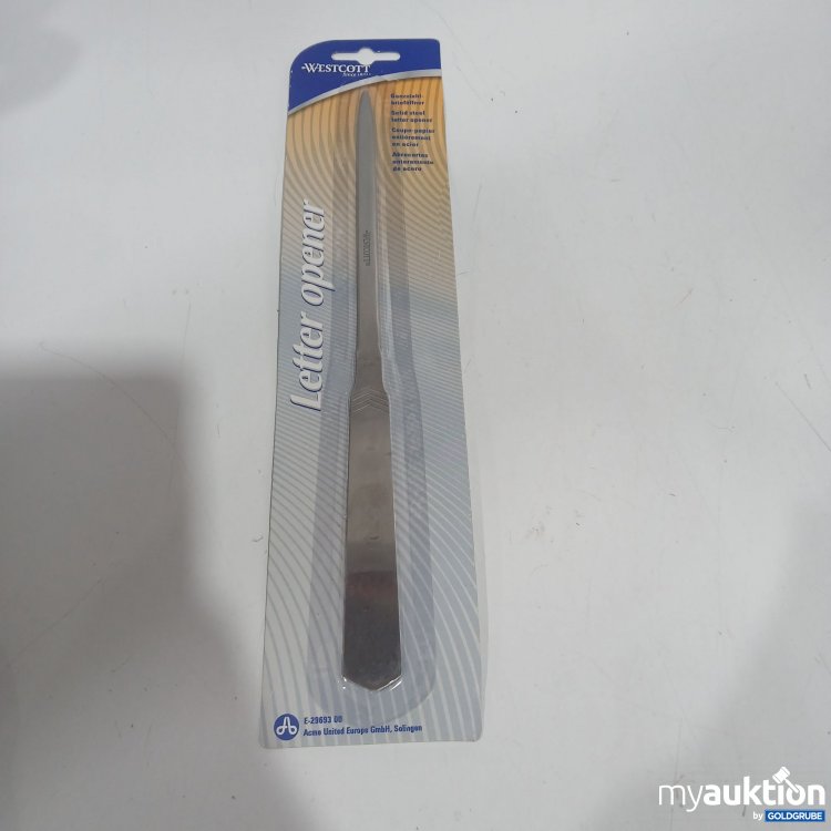 Artikel Nr. 898483: Westcott Ganzstahl Brieföffner 