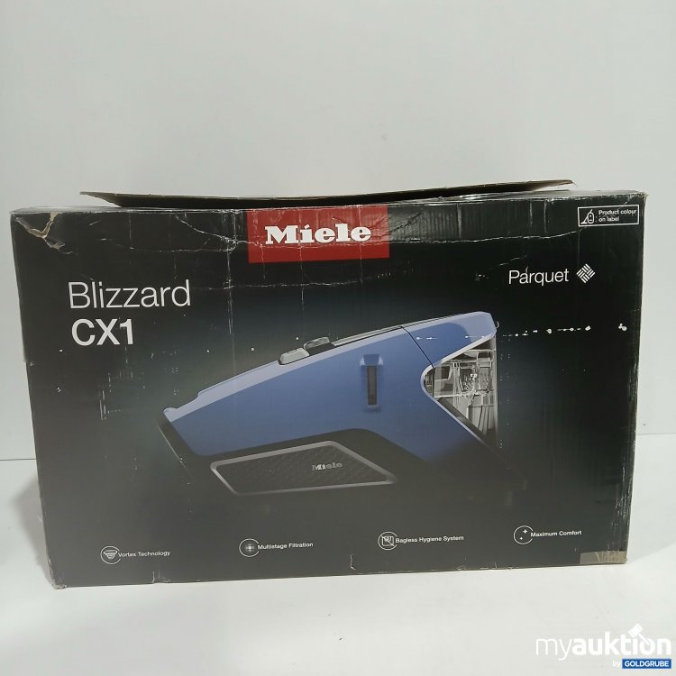 Artikel Nr. 903483: Miele Blizzard CX1 Parquet PowerLine SKCF5 Techblau 
