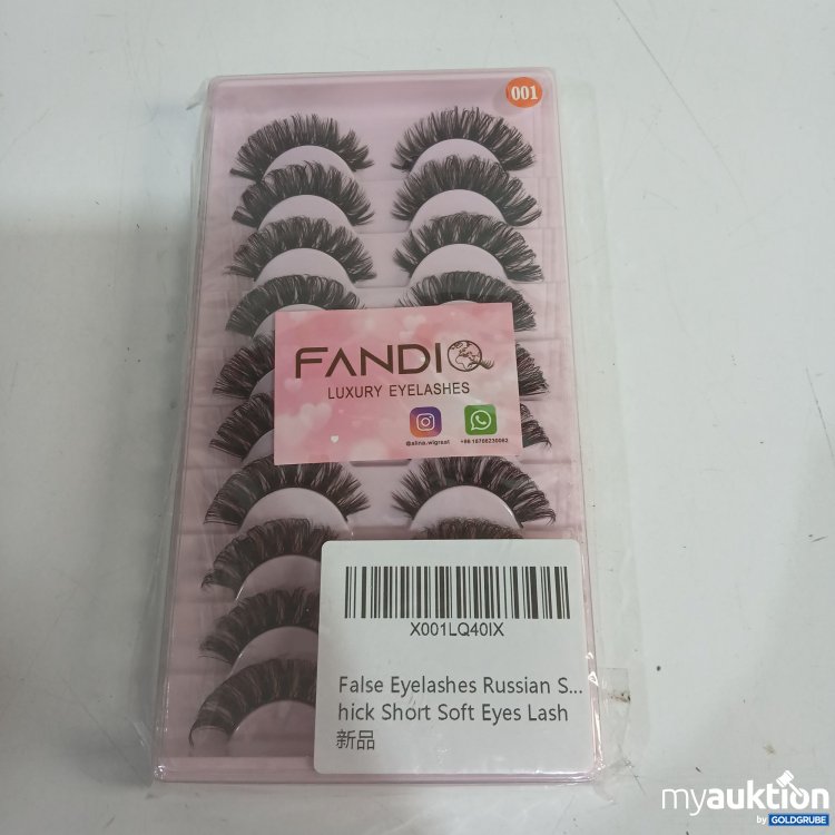 Artikel Nr. 910483 Artikel Nr. 910483: Fandi Luxury Lashes False Eyelashes Russian Style 001