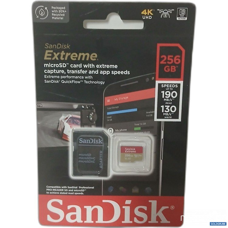 Artikel Nr. 917483 Artikel Nr. 917483: SanDisk Extreme microSD Card 256GB