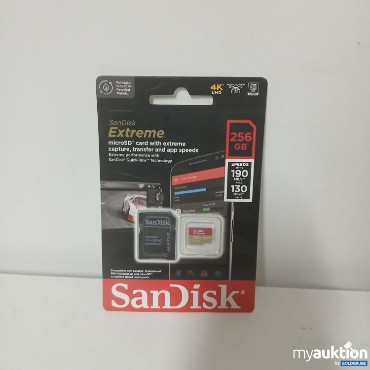 Artikel Nr. 917483 Artikel Nr. 917483: SanDisk Extreme microSD Card 256GB
