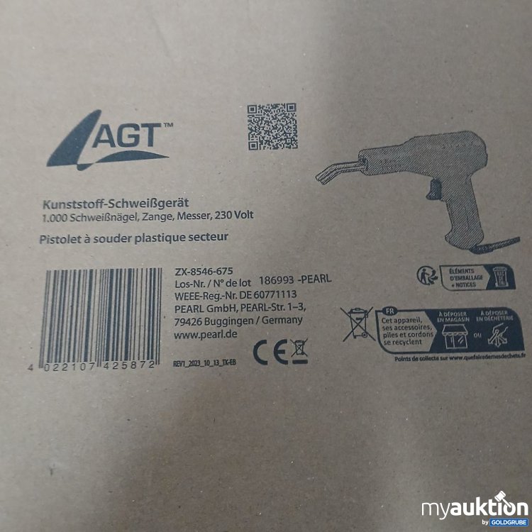 Artikel Nr. 918483: AGT Kunststoff-Schweißgerät