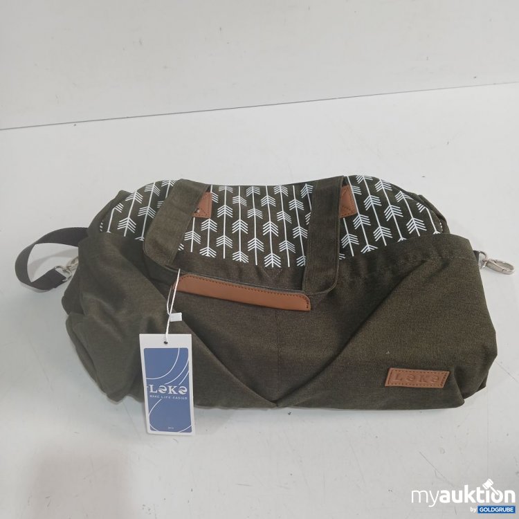 Artikel Nr. 929483: LeKe Tasche mit Muster ca. 37x27cm