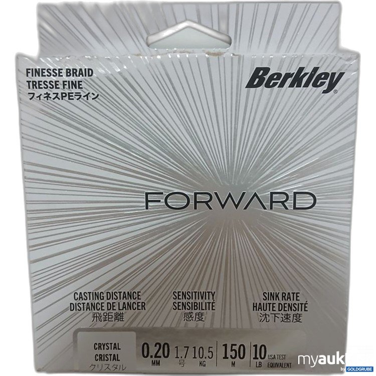 Artikel Nr. 930483: Berkley Forward Finesse Braid 150 m 1.7kg