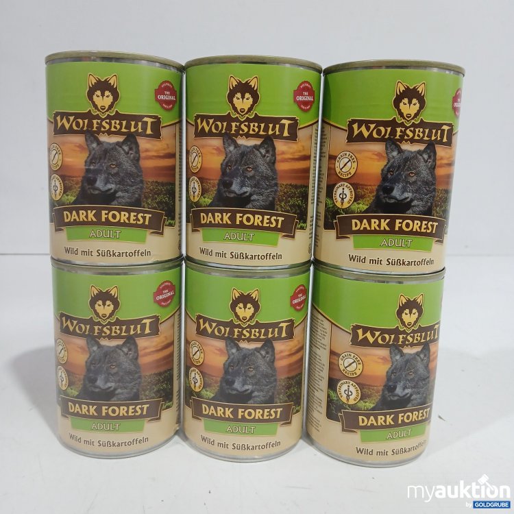 Artikel Nr. 952483: Wolfsblut Dark Forest Adult Wild mit Süßkartoffeln je 395g