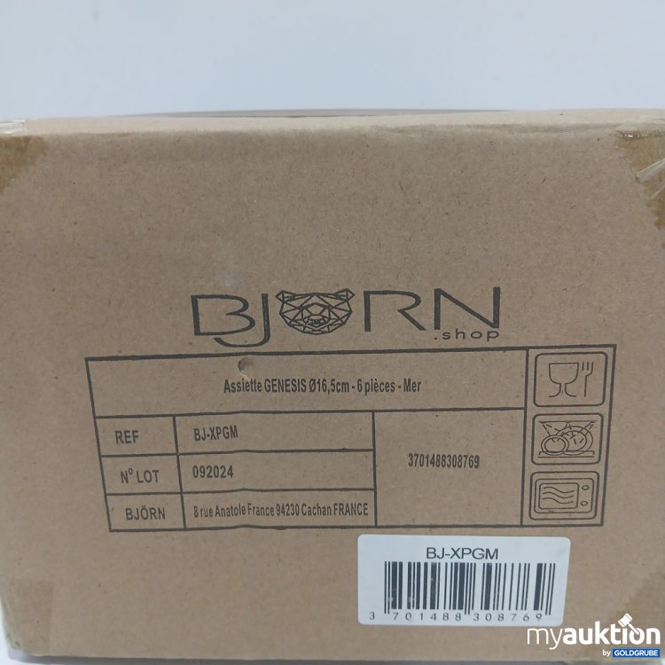 Artikel Nr. 447484: BJÖRN Assiette GENESIS Ø16,5 cm 6 Stück