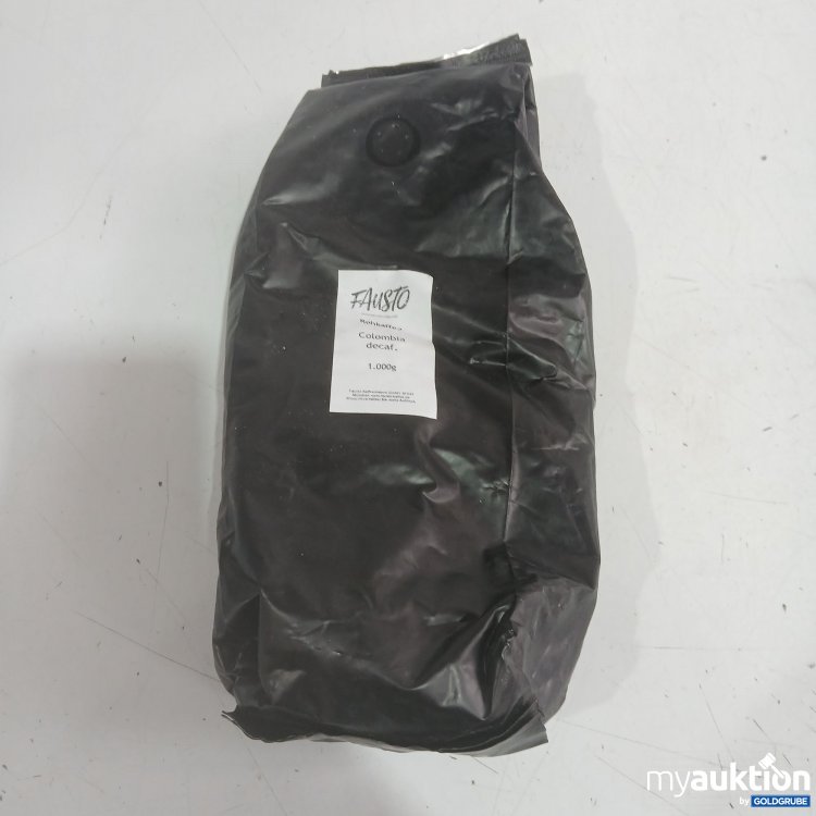 Artikel Nr. 460484 Artikel Nr. 460484: Fausto Rohkaffee Colombia decaf. 1kg