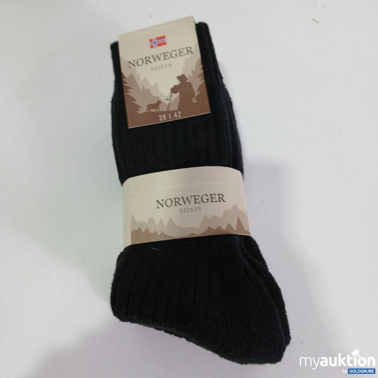 Artikel Nr. 800484 Artikel Nr. 800484: Norweger Socken 3 Paar 43/46