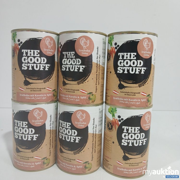 Artikel Nr. 845484: The Good Stuff Hundefutter Truthahn mit Karotte&Apfel je 400g