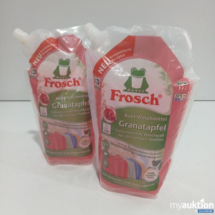 Artikel Nr. 868484 Artikel Nr. 868484: Frosch Bunt-Waschmittel Granatapfel 2x1,5l
