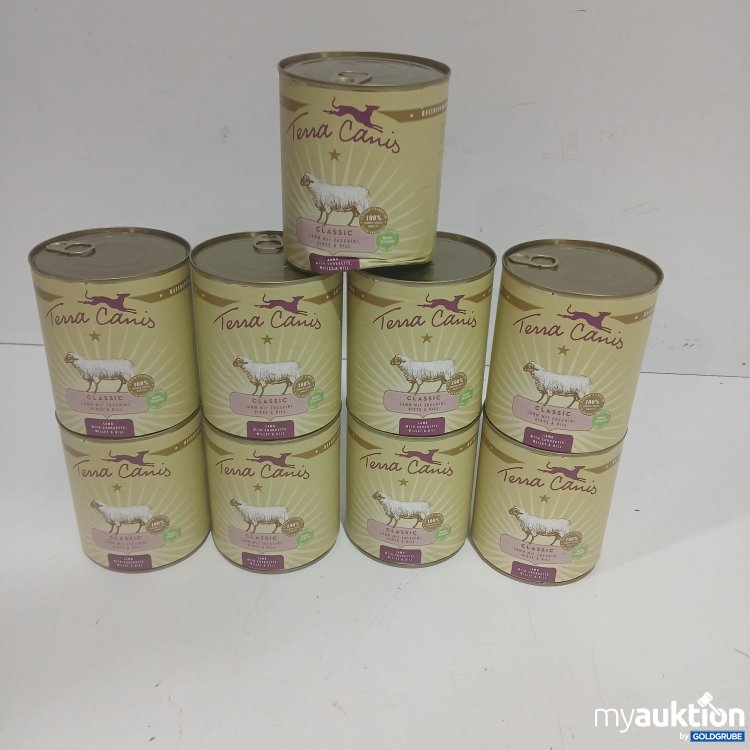 Artikel Nr. 890484: Terra Canis Classic Lamm mit Zucchini 9Stück a800G