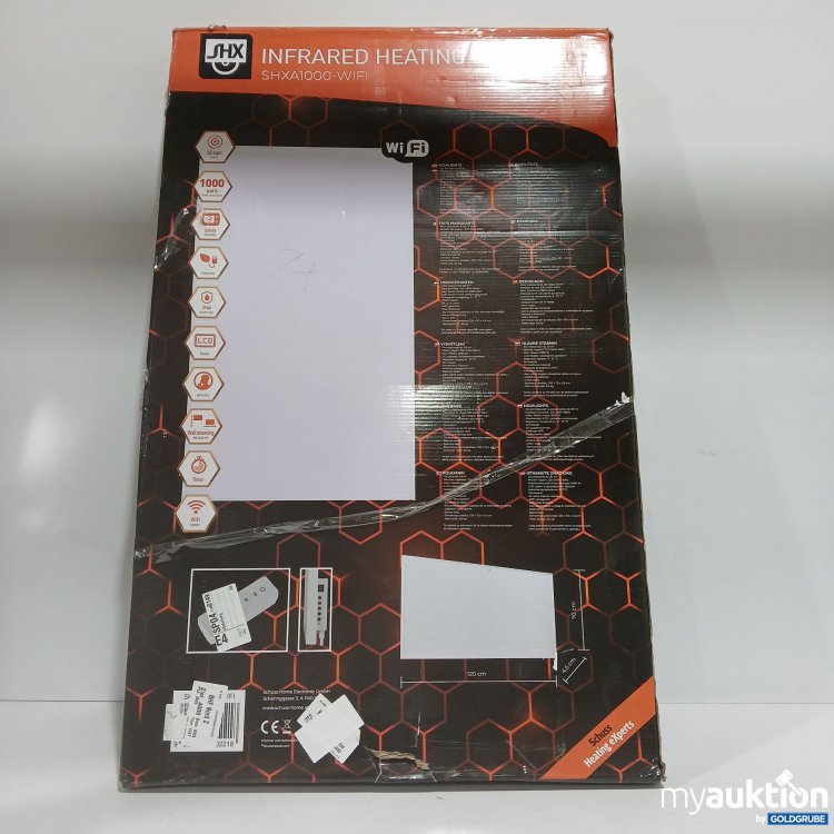 Artikel Nr. 903484 Artikel Nr. 903484: SHX Infrared Heating Panel SHXA1000-WIFI 120x70cm