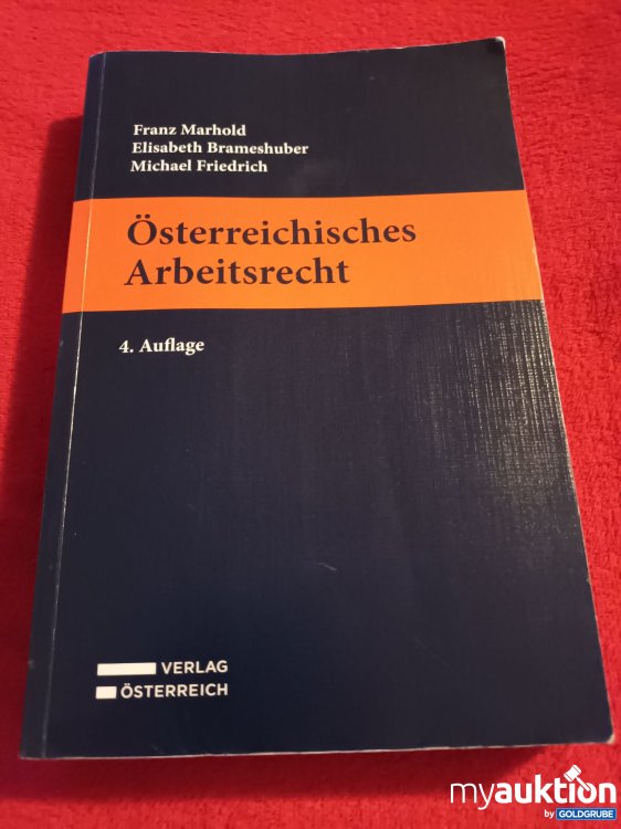 Artikel Nr. 907484: Buch, Österreichisches Arbeitsrecht