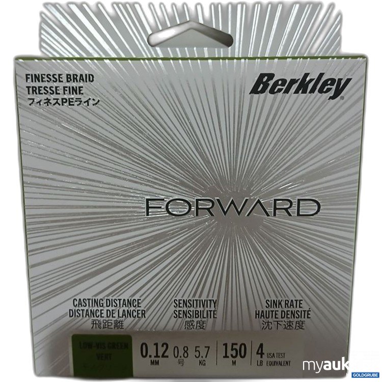 Artikel Nr. 930484: Berkley Forward Finesse Braid 150 m