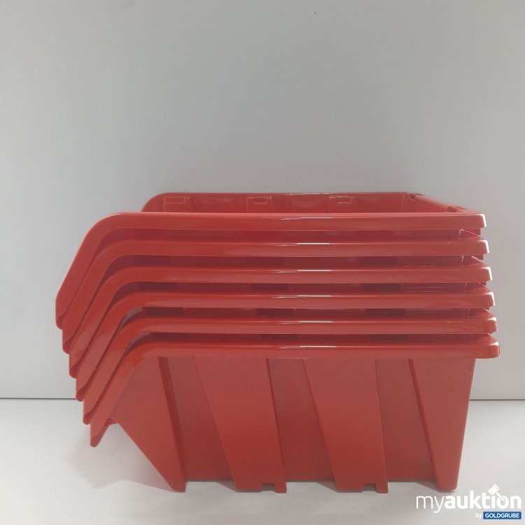 Artikel Nr. 969484 Artikel Nr. 969484: Kistenberg Stabelboxen ca 50x30x20h 6Stk rot