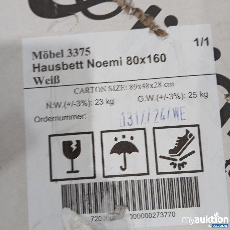 Artikel Nr. 800485 Artikel Nr. 800485: Hausbett Noemi 80x160cm