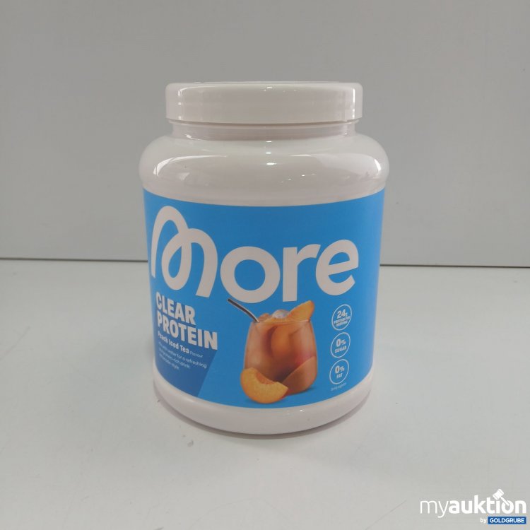 Artikel Nr. 815485 Artikel Nr. 815485: More Clear Protein Peach Iced Tea 600g