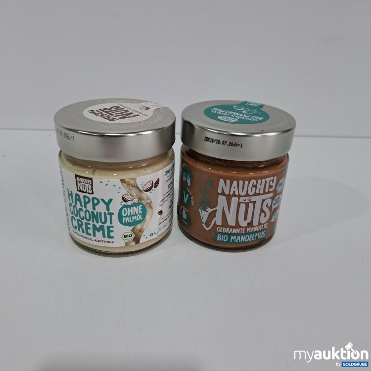 Artikel Nr. 817485 Artikel Nr. 817485: Naughty Nuts 1x Coconut, 1x Mandelmus je 250g