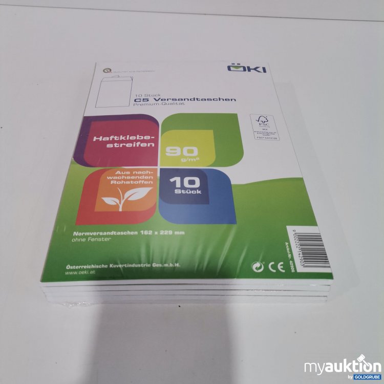 Artikel Nr. 820485 Artikel Nr. 820485: Öki C5 Versandtaschen 5x10 Stk.