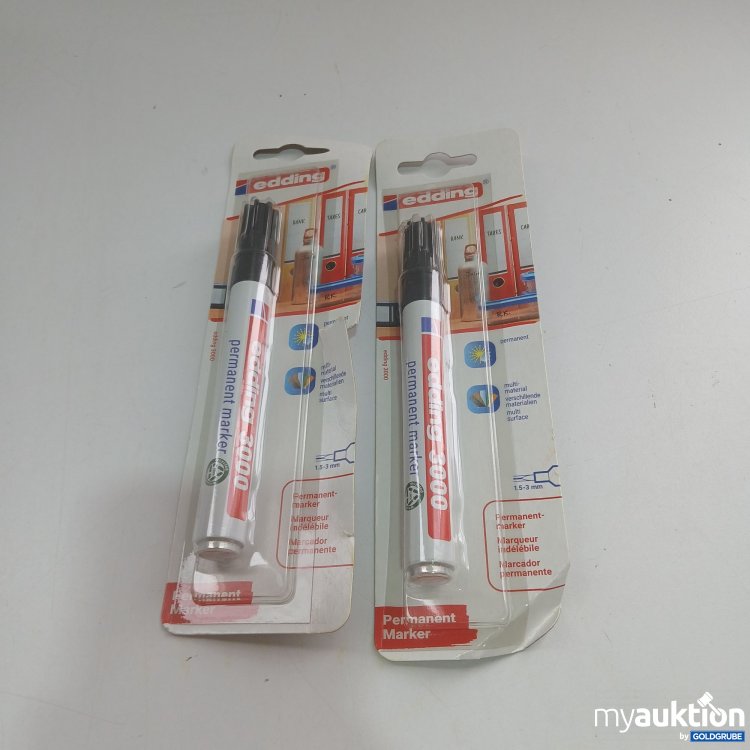 Artikel Nr. 831485: Edding Permanent Marker 3000 2 Stück 