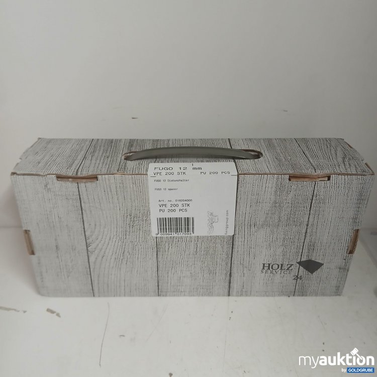 Artikel Nr. 875485: Fugo 12mm Distanzhalter 200 Stück 016204000