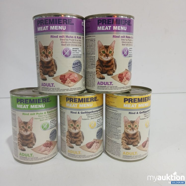 Artikel Nr. 885485: Premiere Meat Menu katzenfutter je 400g