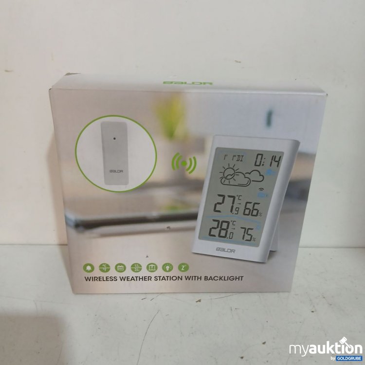 Artikel Nr. 934485 Artikel Nr. 934485: BALDR Wireless Weather Station with Backlight