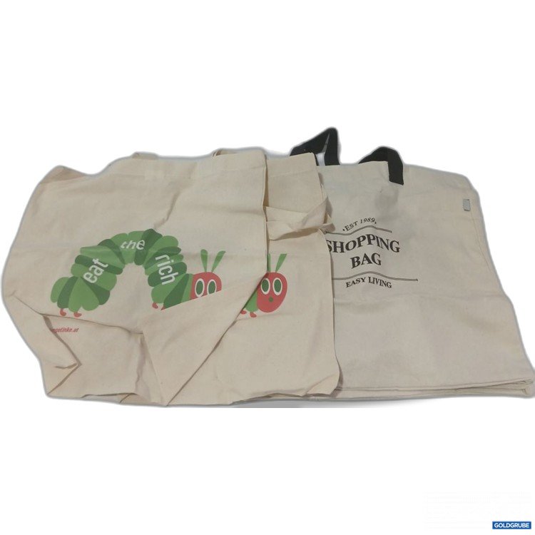 Artikel Nr. 939485 Artikel Nr. 939485: EAT THE RICH Einkaufstasche 2Stk SHOPPING BAG Einkaufstasche 1Stk