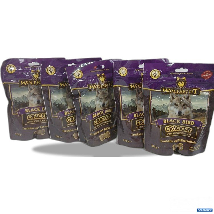 Artikel Nr. 952485: Wolfsblut Black Bird Cracker Truthahn & Süßkartoffel je 225g 