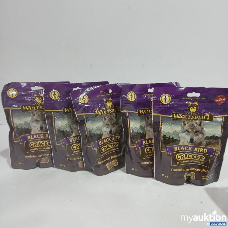 Artikel Nr. 952485: Wolfsblut Black Bird Cracker Truthahn & Süßkartoffel je 225g 