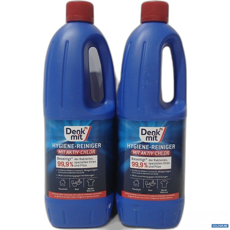 Artikel Nr. 958485: DenkMit Hygiene Reiniger mit Aktiv-Chlor je 1,5L