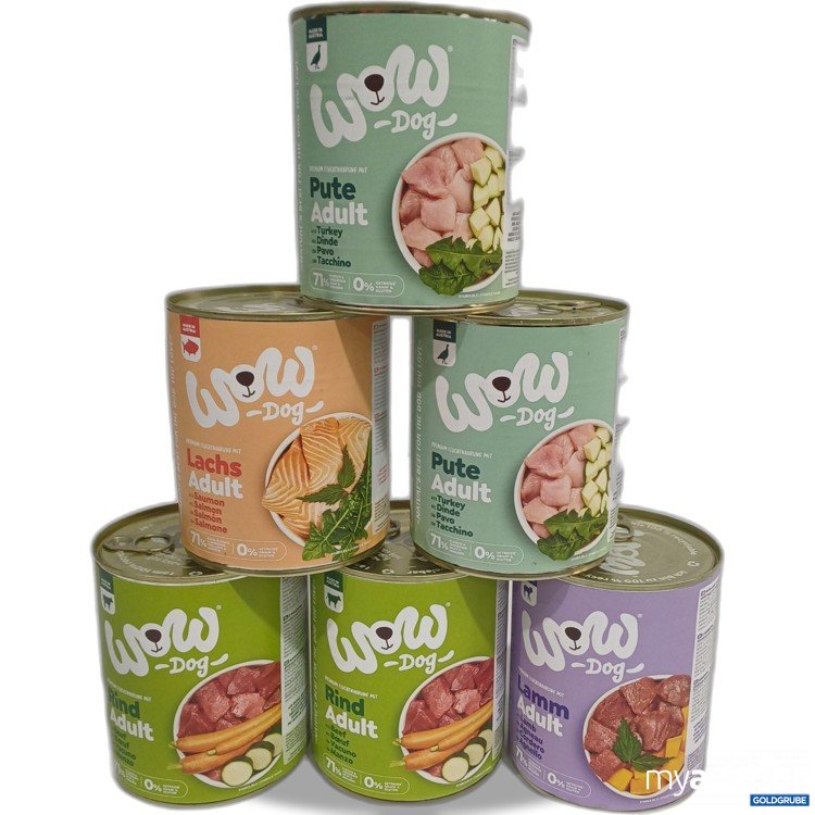 Artikel Nr. 962485: Wow Hundefutter diverse Sorten 6x800g 