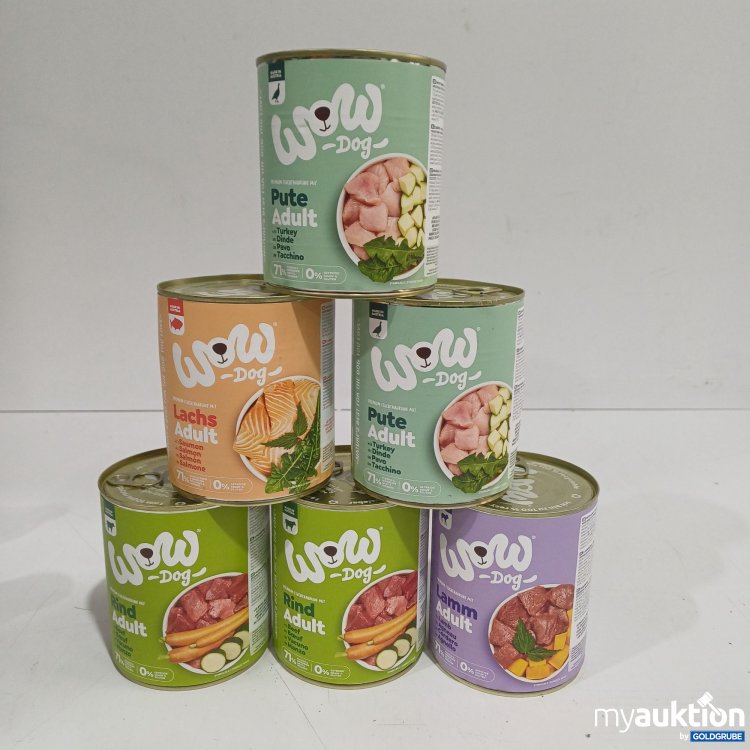 Artikel Nr. 962485: Wow Hundefutter diverse Sorten 6x800g 