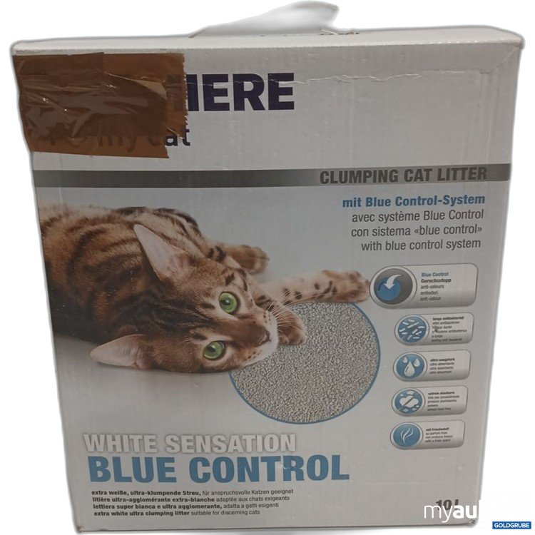 Artikel Nr. 973485: Premiere White Sensation Blue Control Katzenstreu 10 l