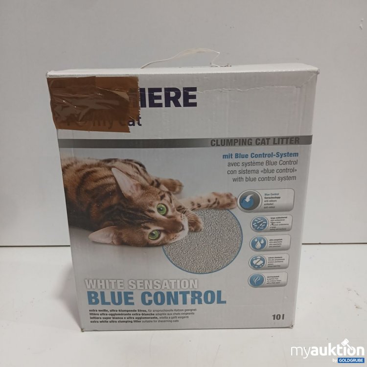 Artikel Nr. 973485: Premiere White Sensation Blue Control Katzenstreu 10 l