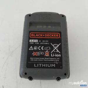 Auktion Black+ Decker Lithium Akku