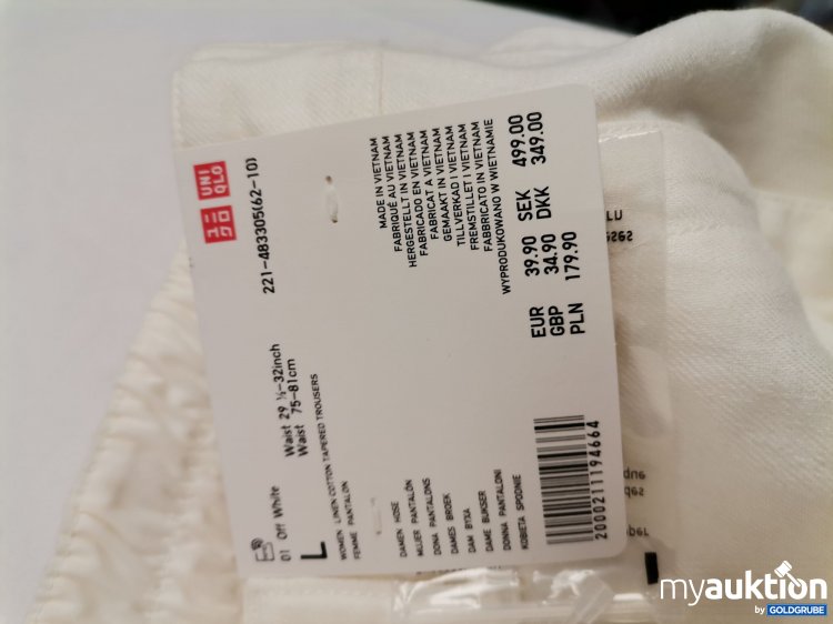 Artikel Nr. 435486 Artikel Nr. 435486: Uniqlo Leinenhose