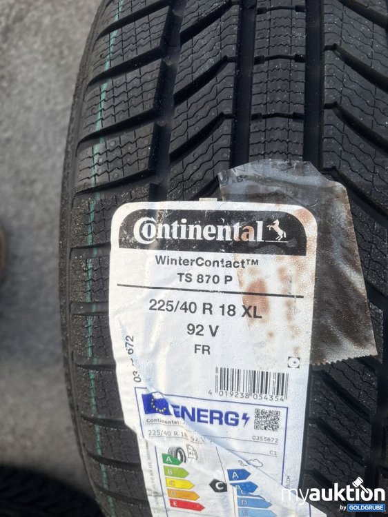 Artikel Nr. 442486: Continental WinterContact TS 870 P 225/40 R 18 XL