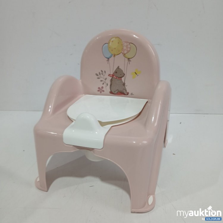 Artikel Nr. 448486 Artikel Nr. 448486: Kinderhochstuhl Kunststoff rosa mit Motiv