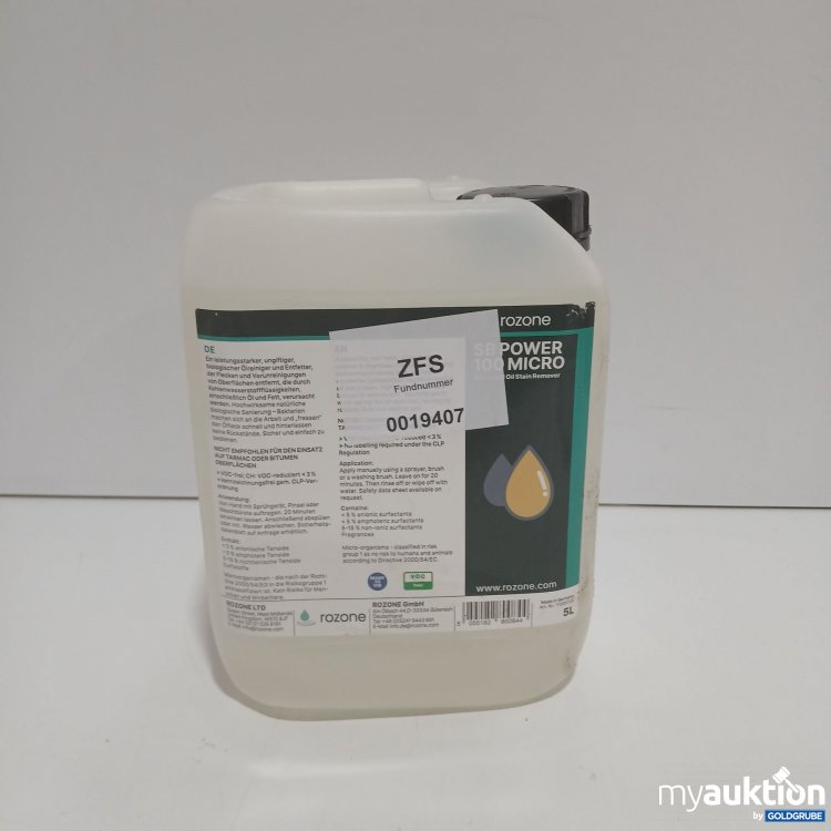Artikel Nr. 522486: Rozone SB Power 100 Micro 5l