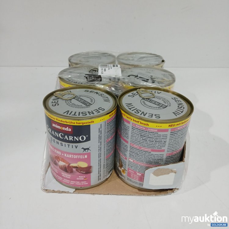 Artikel Nr. 808486: Animonda Gran Carno Hundefutter Rind+Kartoffel 6x800g