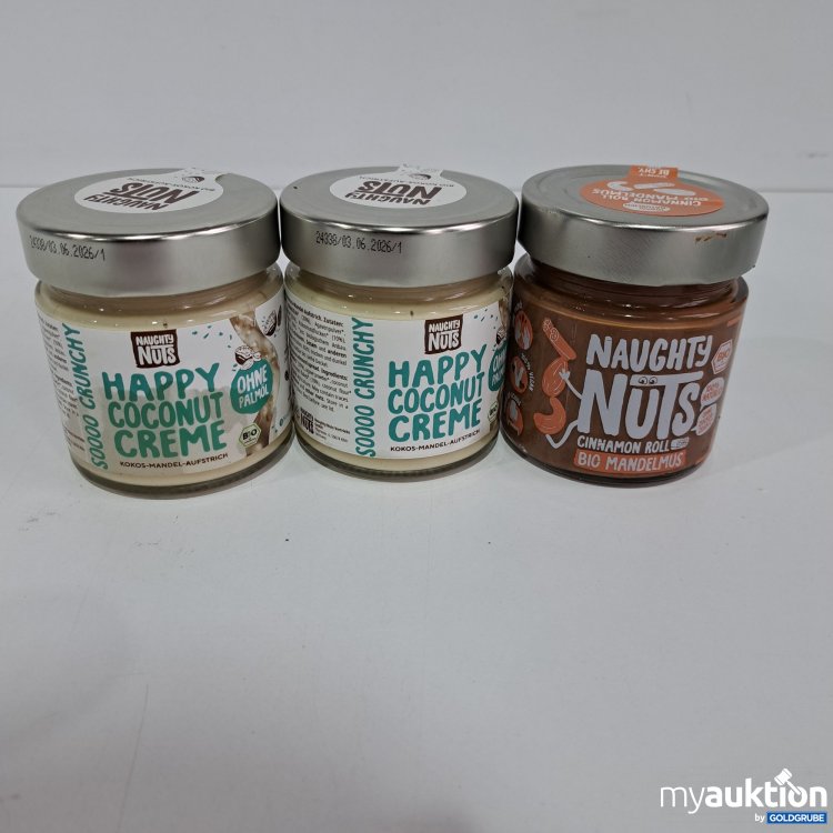 Artikel Nr. 817486: Naughty Nuts 2x Coconut, 1x Mandelmus je 250g