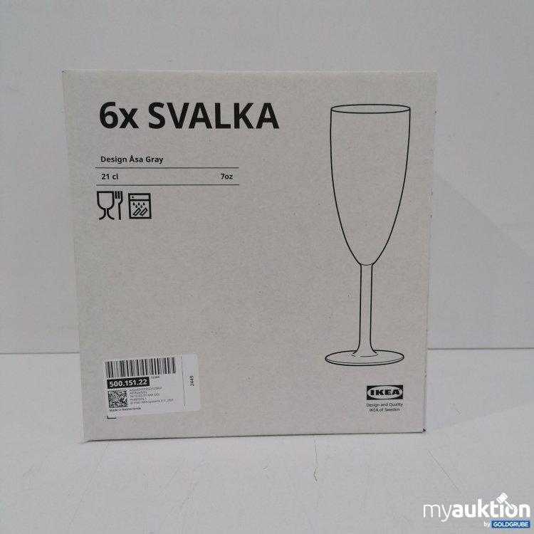 Artikel Nr. 832486 Artikel Nr. 832486: Ikea 6x Svalka 21cl